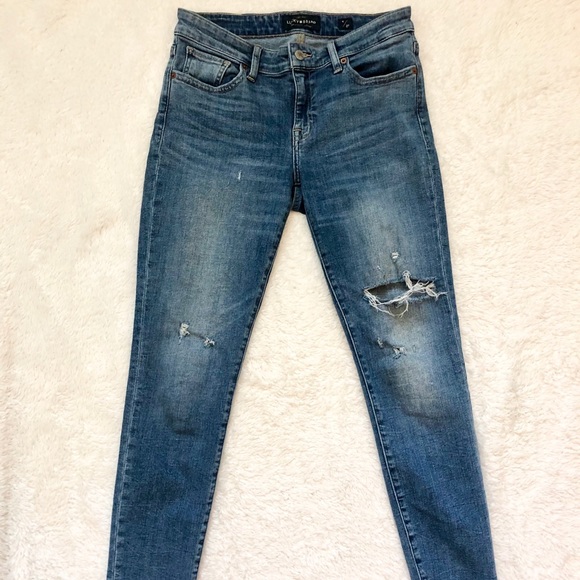 Lucky Brand Ripped Jeans - Picture 2 of 6